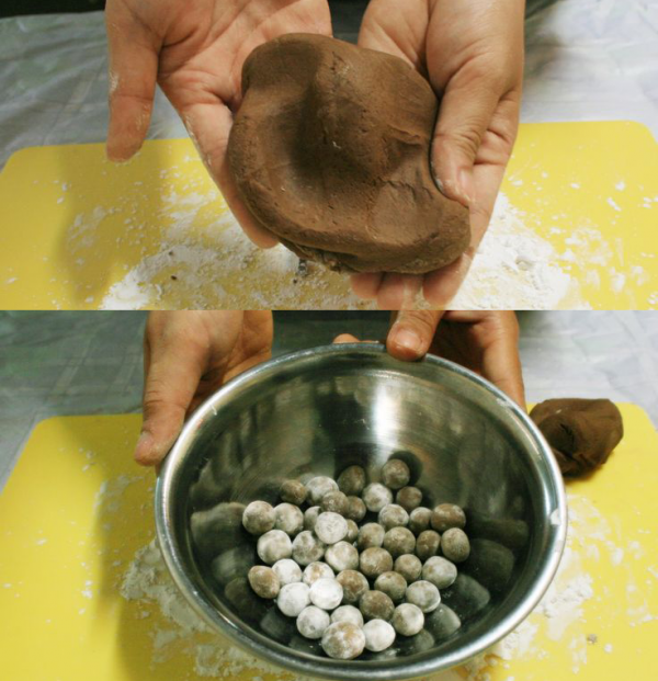 Nặn trân châu - cách làm hạt trân châu từ bột năng