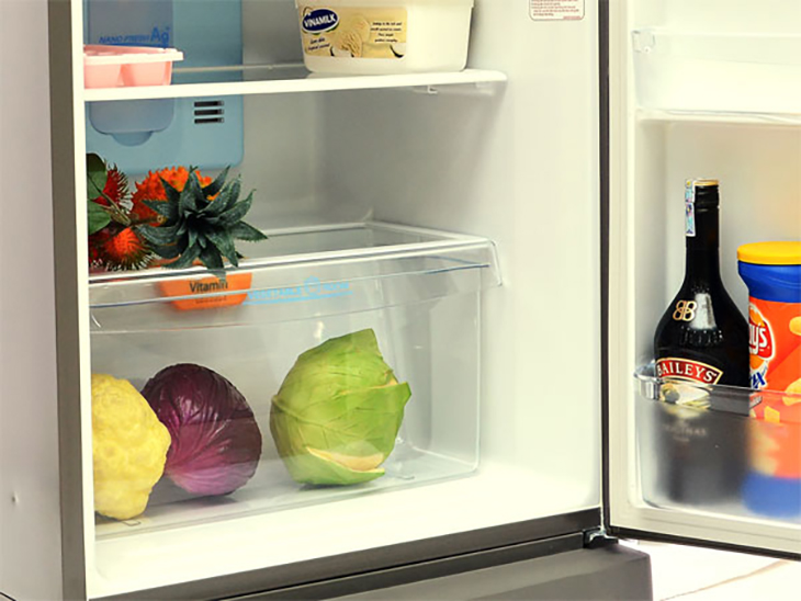 Hầu như tủ lạnh nào cũng có một ngăn riêng để đựng rau