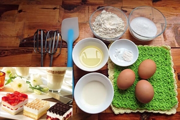 Cách làm bánh bông lan chuẩn vị đơn giản tại nhà