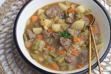 Công thức nấu súp thịt bò rau củ cực ngon dành cho những người muốn ăn mà lại sợ béo