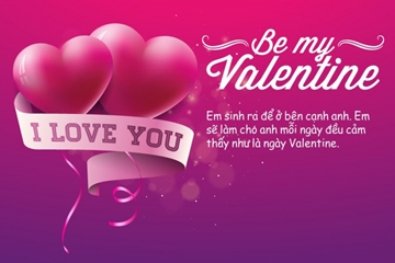 Hãy để ngày valentine 14-2 trở thành ngày lễ tình yêu 365 ngày trong năm