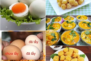 Lợi ích của việc ăn trứng với 15 công thức chế biến món trứng thơm ngon